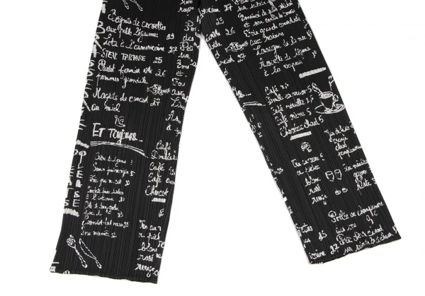 PLEATS PLEASE Lettering Print Tank top & Pants K-136746_015