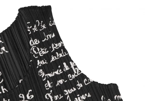 PLEATS PLEASE Lettering Print Tank top & Pants K-136746_006