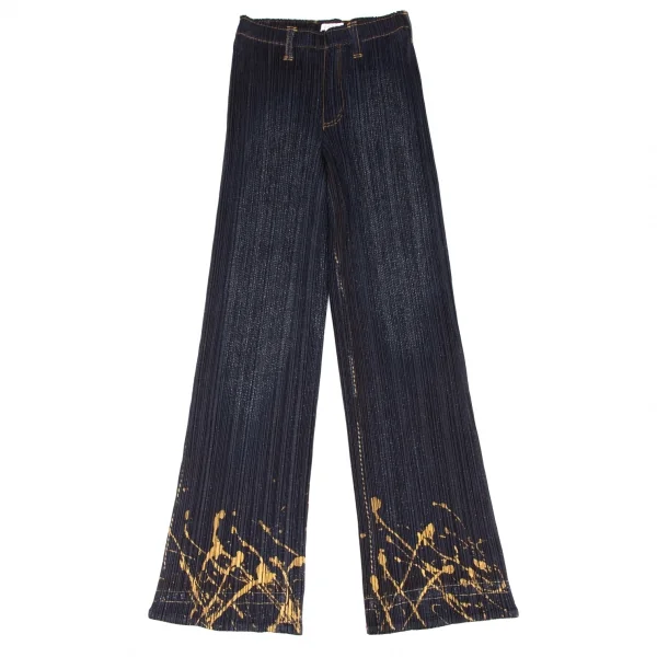 PLEATS PLEASE Denim Printed Jacket & Pants K-136756_011
