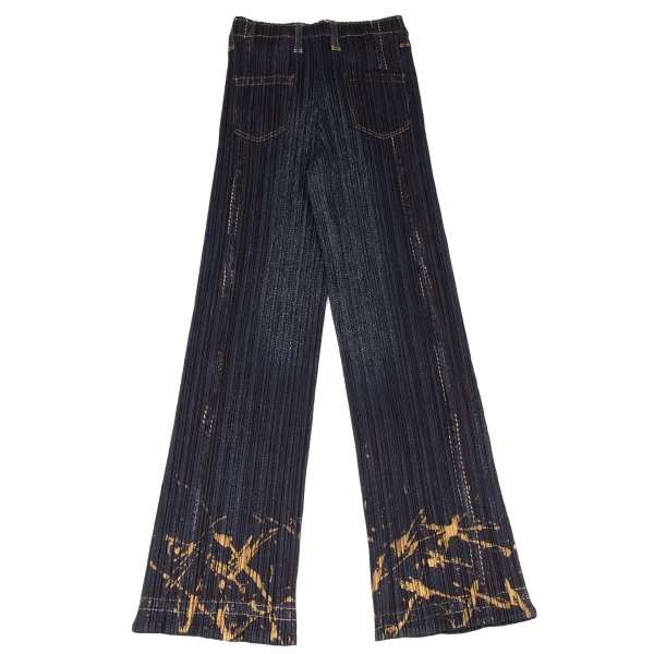 PLEATS PLEASE Denim Printed Jacket & Pants K-136756_016