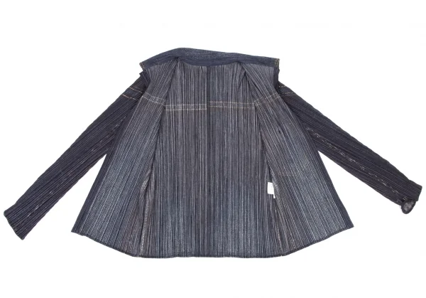 PLEATS PLEASE Denim Printed Jacket & Pants K-136756_009