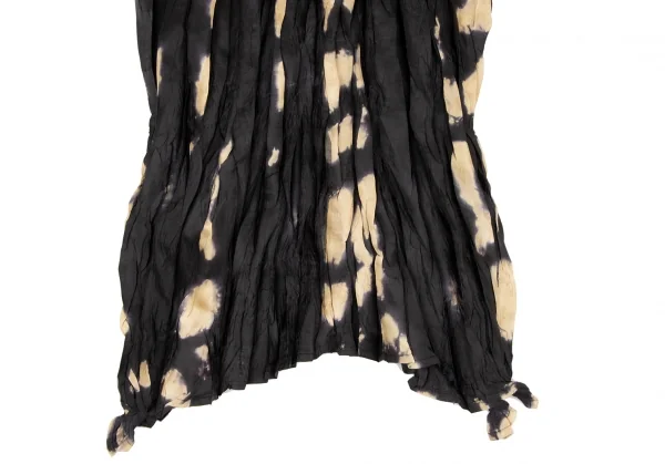 プリーツプリーズPLEATS PLEASE ブリーチシワプリーツノースリーブトップス 黒ゴールド3 K-136763_006