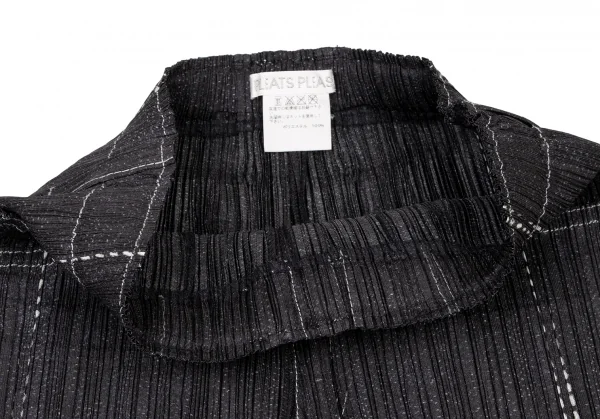 プリーツプリーズPLEATS PLEASE グラデーションデニムプリント