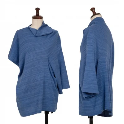 ISSEY MIYAKE Asymmetry Knit Top