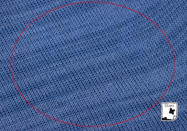 イッセイミヤケISSEY MIYAKEアシンメトリー混紡ニット 青M K-136783_005