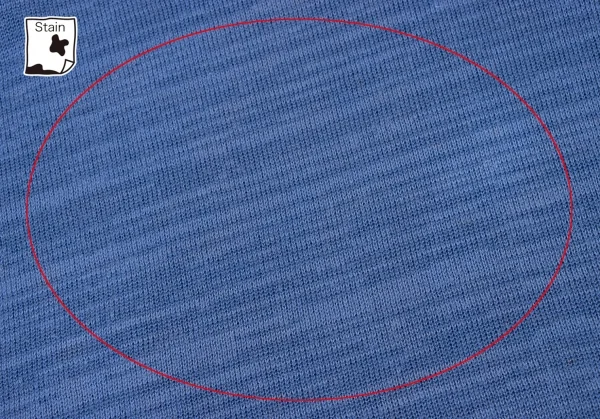 イッセイミヤケISSEY MIYAKEアシンメトリー混紡ニット 青M K-136783_012