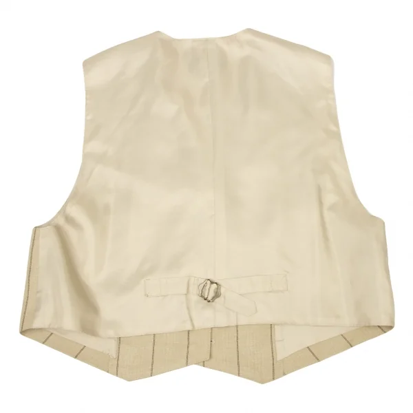 EVEX by KRIZIA Linen Rayon Striped Vest K-136809_008
