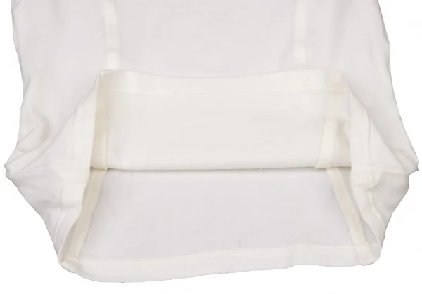 ミュグレーMUGLER スクエアデコルテ切替Tシャツ オフホワイトM位 K-136810_006