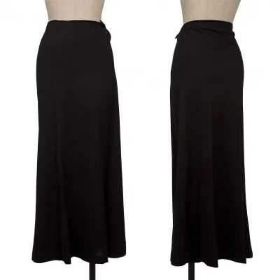 Yohji Yamamoto FEMME Cotton Jersey Dropped Crotch Pants