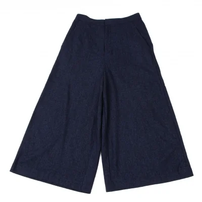 L'EQUIPE YOSHIE INABA Blend Wool Knit Wide Pants