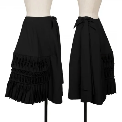 JUNYA WATANABE COMME des GARCONS 3D Pleated Wrap Skirt