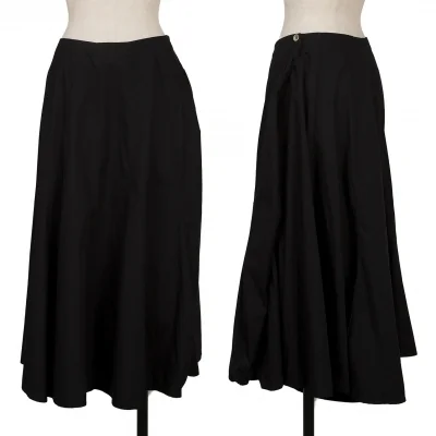 tricot COMME des GARCONS Poly Cotton Half-wrap Wide Pants