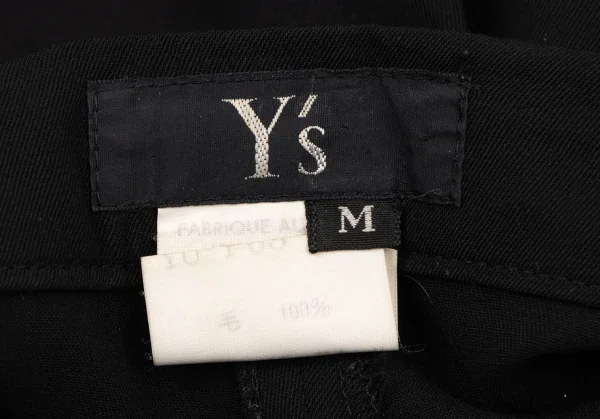 Y's Wool Gabber Wide Pants K-136857_016