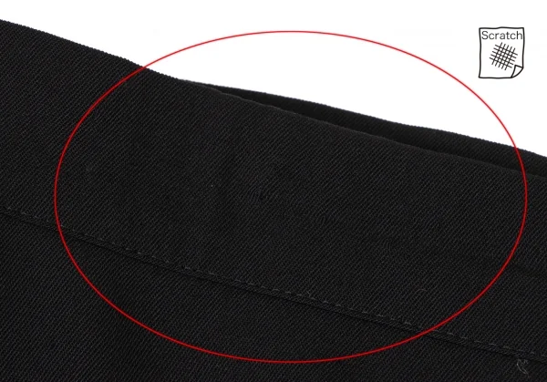 Y's Wool Gabber Wide Pants K-136857_004