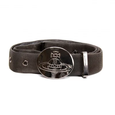 Vivienne Westwood Orb Buckle Metal Mesh Belt