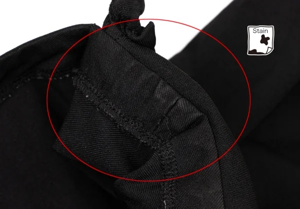 COMME des GARCONS Poly Wrinkled Frill Over-sized Dress K-136873_006