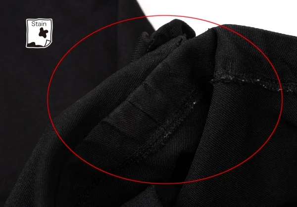 COMME des GARCONS Poly Wrinkled Frill Over-sized Dress K-136873_007