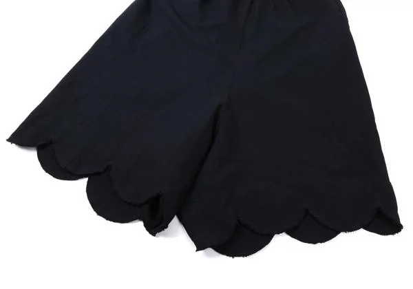 COMME des GARCONS Dyed Poly Scallop Dropped Crotch Pants K-136874_006