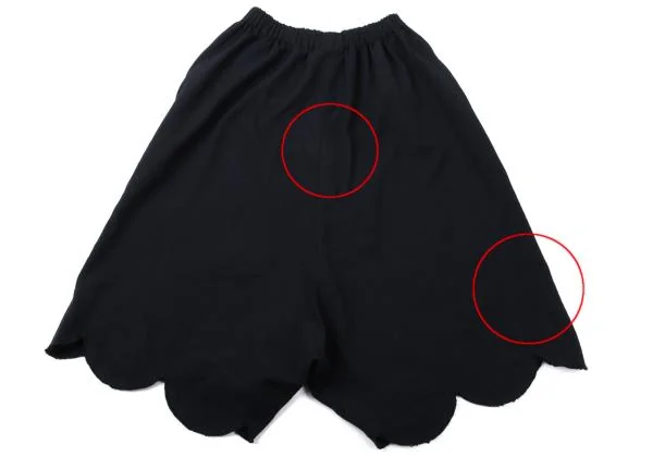 COMME des GARCONS Dyed Poly Scallop Dropped Crotch Pants K-136874_009