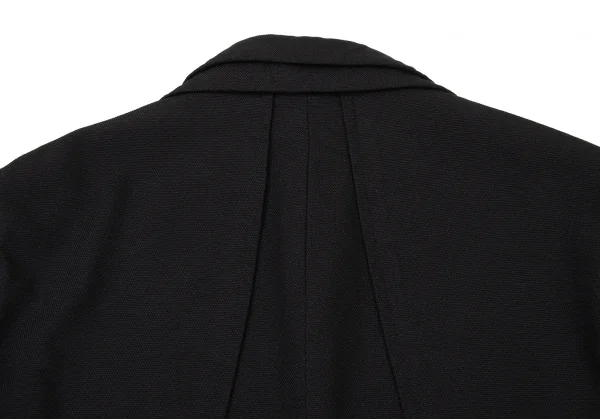 コムデギャルソン オムプリュスCOMME des GARCONS HOMME PLUS カットオフドッキングポリジャケット 黒S K-136881_017