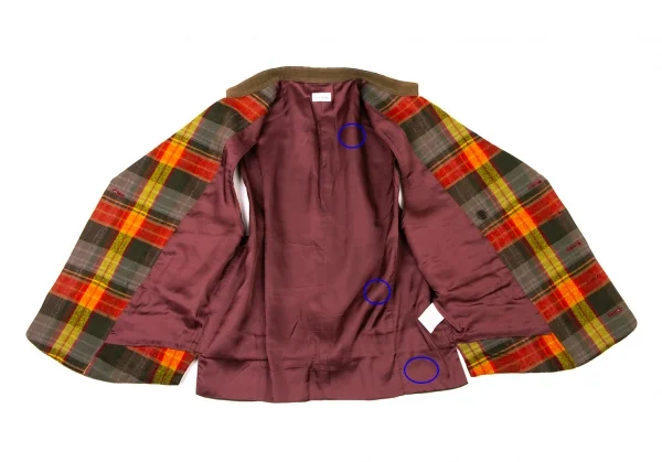 Paul Smith Cotton Wool Wrinkled Check Vest K-136887_010