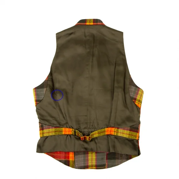 Paul Smith Cotton Wool Wrinkled Check Vest K-136887_014