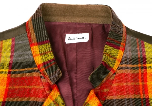 Paul Smith Cotton Wool Wrinkled Check Vest K-136887_003