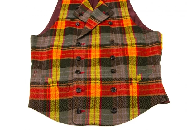 Paul Smith Cotton Wool Wrinkled Check Vest K-136887_008