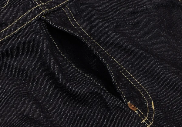 ローブス＆コンフェクションズRobes&Confections ショルダーストラップデニムサロペットワンピース インディゴF K-136892_010