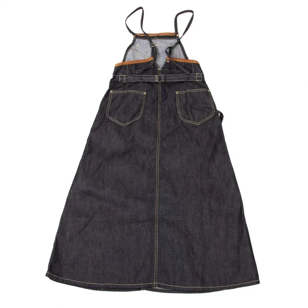 ローブス＆コンフェクションズRobes&Confections ショルダーストラップデニムサロペットワンピース インディゴF K-136892_013