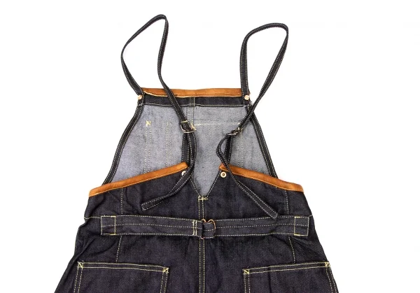 ローブス＆コンフェクションズRobes&Confections ショルダーストラップデニムサロペットワンピース インディゴF K-136892_014