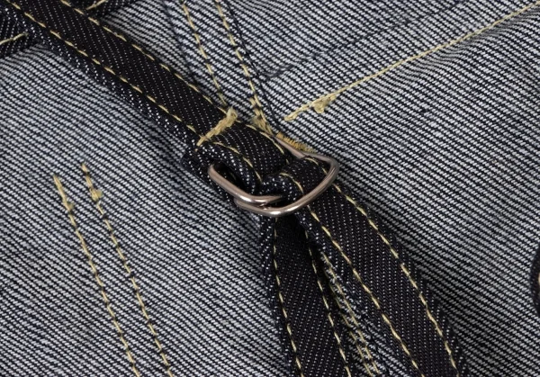 ローブス＆コンフェクションズRobes&Confections ショルダーストラップデニムサロペットワンピース インディゴF K-136892_015