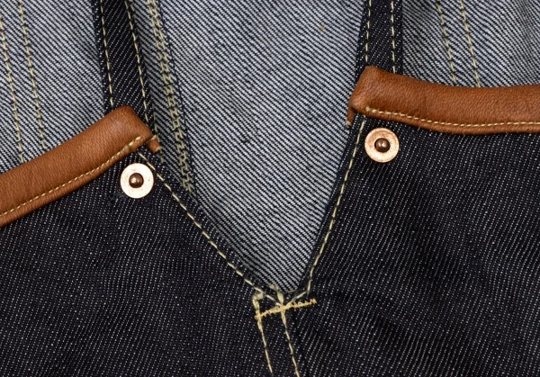 ローブス＆コンフェクションズRobes&Confections ショルダーストラップデニムサロペットワンピース インディゴF K-136892_016