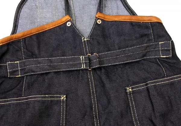 ローブス＆コンフェクションズRobes&Confections ショルダーストラップデニムサロペットワンピース インディゴF K-136892_017