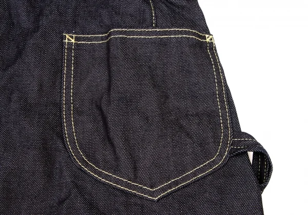 ローブス＆コンフェクションズRobes&Confections ショルダーストラップデニムサロペットワンピース インディゴF K-136892_018