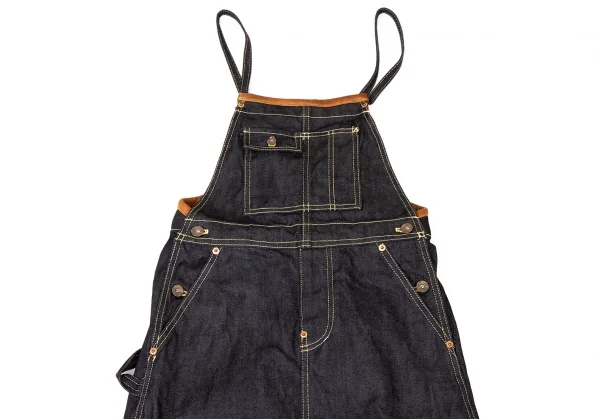 ローブス＆コンフェクションズRobes&Confections ショルダーストラップデニムサロペットワンピース インディゴF K-136892_003