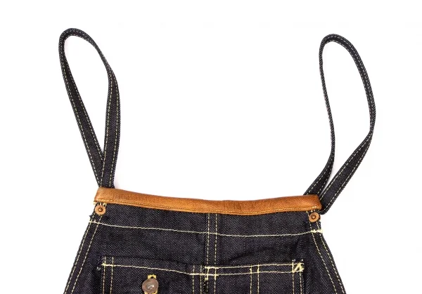 ローブス＆コンフェクションズRobes&Confections ショルダーストラップデニムサロペットワンピース インディゴF K-136892_004