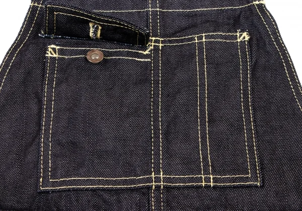 ローブス＆コンフェクションズRobes&Confections ショルダーストラップデニムサロペットワンピース インディゴF K-136892_005