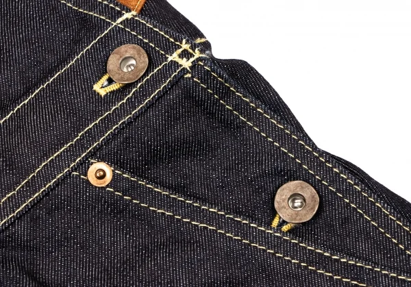 ローブス＆コンフェクションズRobes&Confections ショルダーストラップデニムサロペットワンピース インディゴF K-136892_006