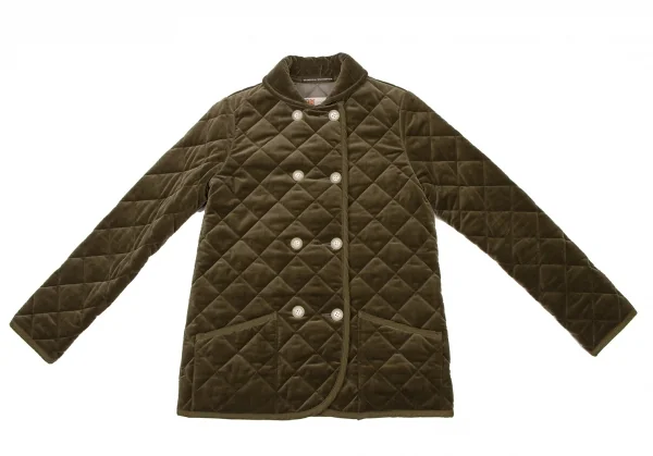 Traditional Weatherwear Padding Quilted Velor Jacket K-136903_002