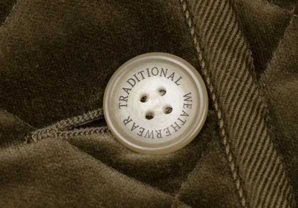 Traditional Weatherwear Padding Quilted Velor Jacket K-136903_012