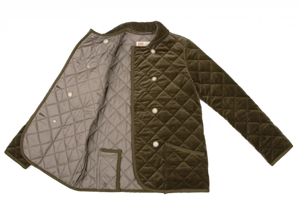 Traditional Weatherwear Padding Quilted Velor Jacket K-136903_014