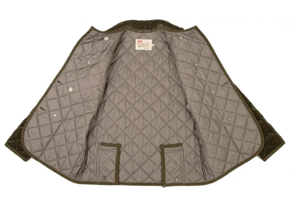 Traditional Weatherwear Padding Quilted Velor Jacket K-136903_015