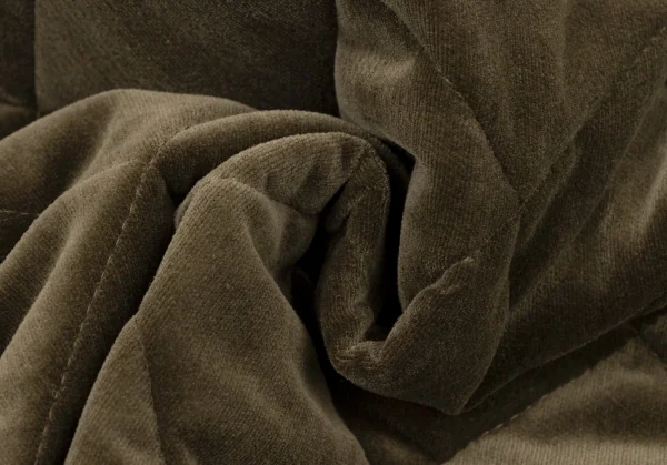 Traditional Weatherwear Padding Quilted Velor Jacket K-136903_019