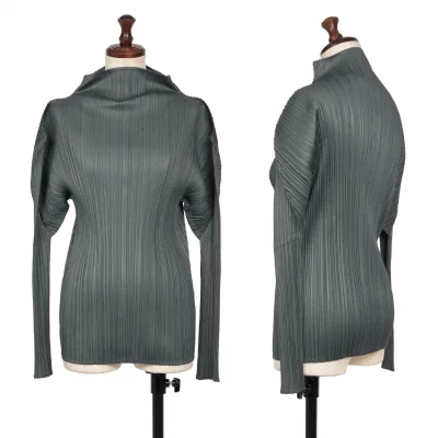 PLEATS PLEASE Turtle Neck T Shirt