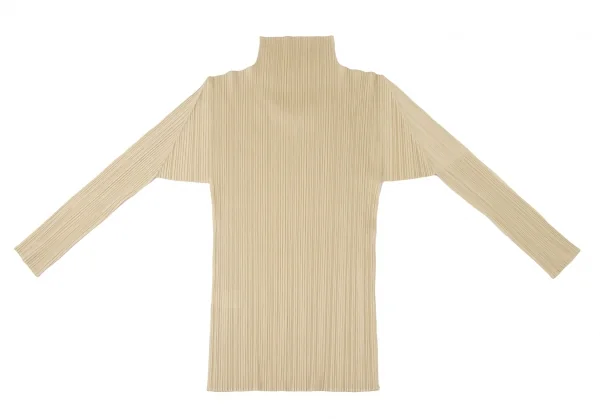 プリーツプリーズPLEATS PLEASE プリーツハイネックカットソー