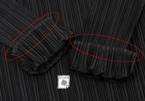 PLEATS PLEASE Turtle Neck T Shirt K-136926_010