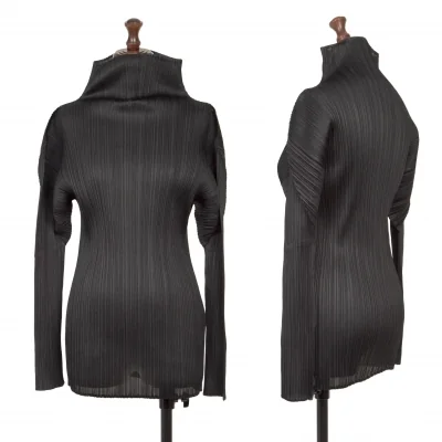 PLEATS PLEASE Turtle Neck T Shirt