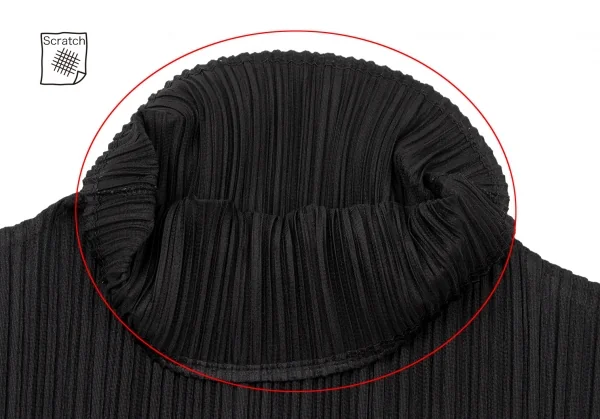PLEATS PLEASE Turtle Neck T Shirt K-136926_007