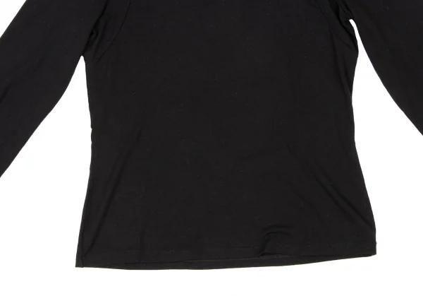 マックスマーラMax Mara WEEKEND レーヨン混紡ハイネックカットソー 黒M K-136930_008